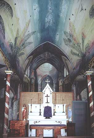(St. Benedict's interior)