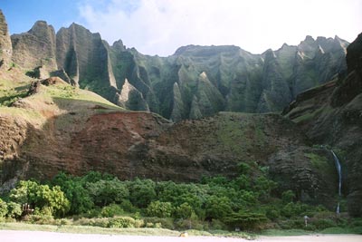 (View from beach)