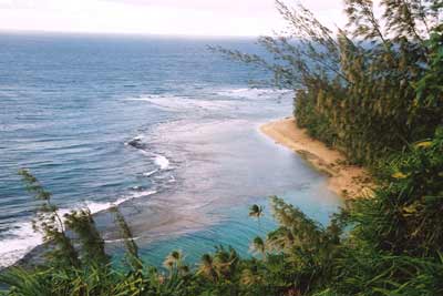 (Ke'e Beach)