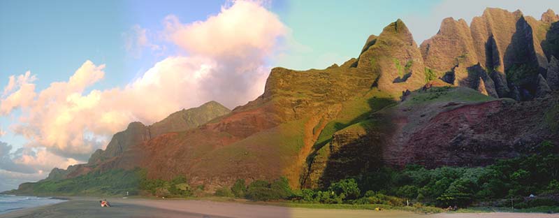 (Kalalau Beach)