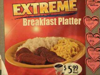 (McDonalds Extreme Breakfast Platter)